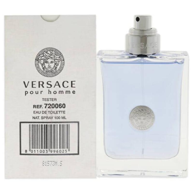 Versace Pour Homme by Versace for Men - 3.4 oz EDT Spray (Tester)