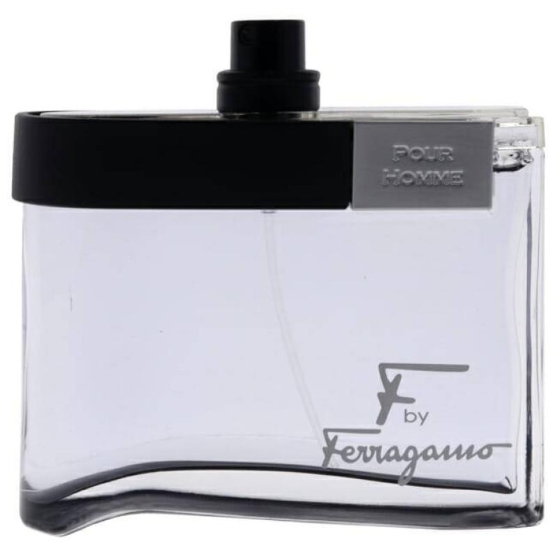 F Black by Salvatore Ferragamo for Men - 3.4 oz EDT Spray (Tester)