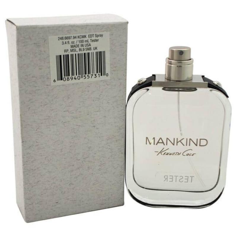 Mankind by Kenneth Cole for Men - 3.4 oz EDT Spray (Tester)