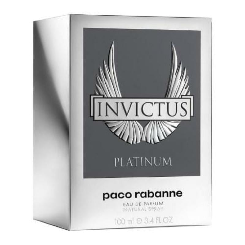 PACO RABANNE INVICTUS PLATINUM 3.4 EAU DE PARFUM SPRAY FOR MEN