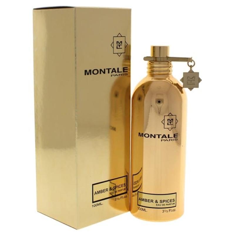 Amber &amp; Spices by Montale for Unisex - 3.4 oz EDP Spray