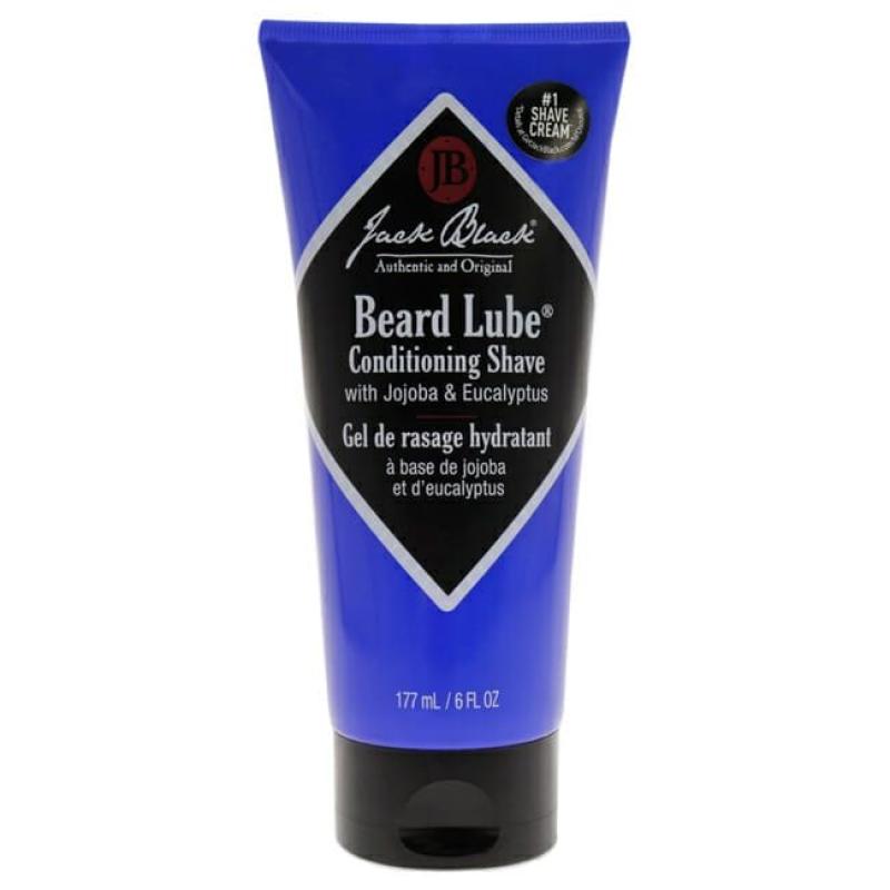 Beard Lube Conditioning Shave by Jack Black for Men - 6 oz Shaving Cream