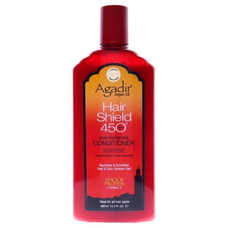 Argan Oil Hair Shield 450 Deep Fortifying Conditioner by Agadir for Unisex - 12.4 oz Conditioner