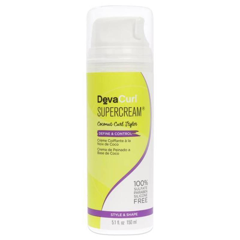 Supercream Coconut Curl Styler by DevaCurl for Unisex - 5.1 oz Cream