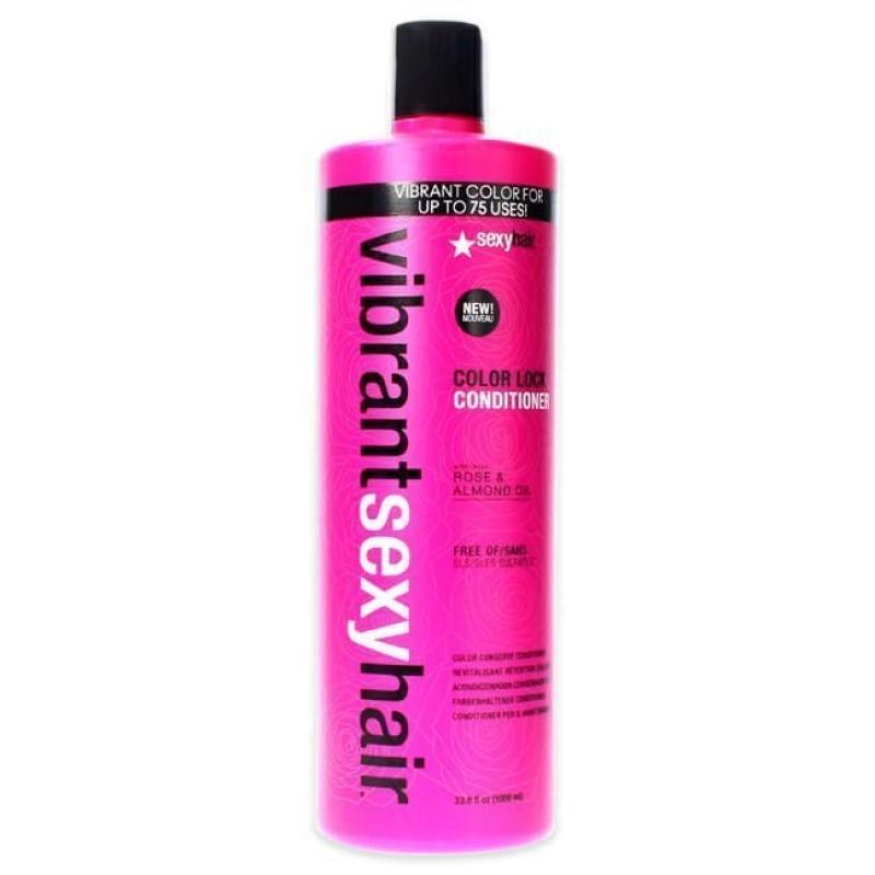 Sexy Hair Healthy Color Lock Conditioner by Sexy Hair for Unisex - 33.8 oz Conditioner