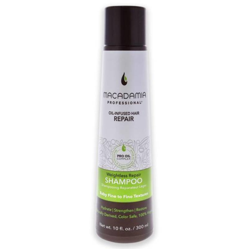 Weightless Repair Shampoo by Macadamia Oil for Unisex - 10 oz Shampoo