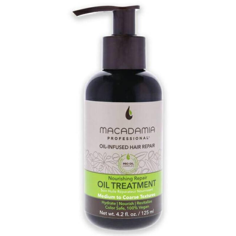 Nourishing Repair Oil Treatment by Macadamia Oil for Unisex - 4.2 oz Treatment