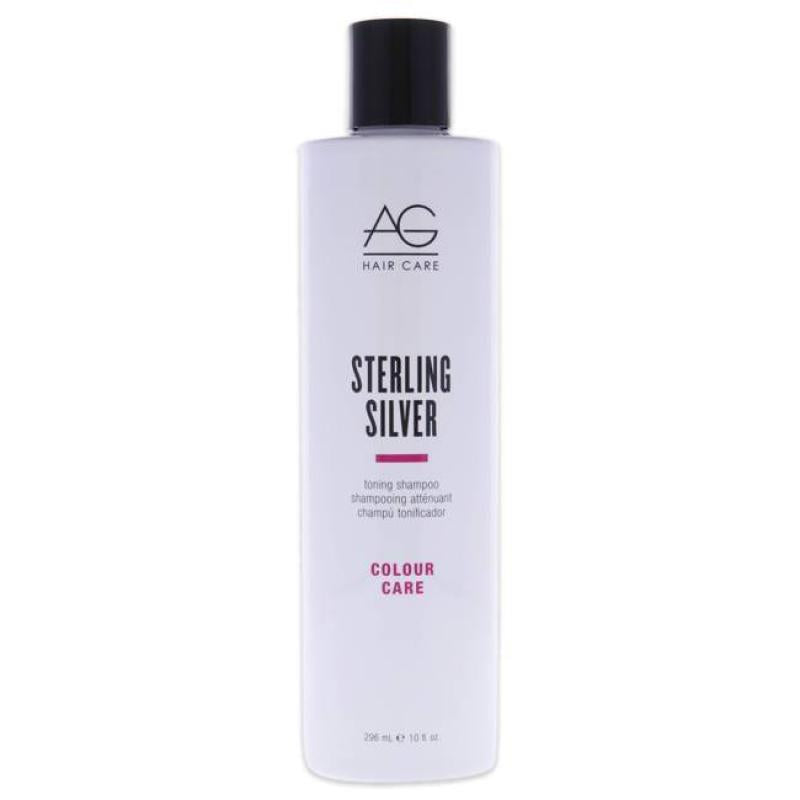 Sterling Silver Toning Shampoo by AG Hair Cosmetics for Unisex - 10 oz Shampoo