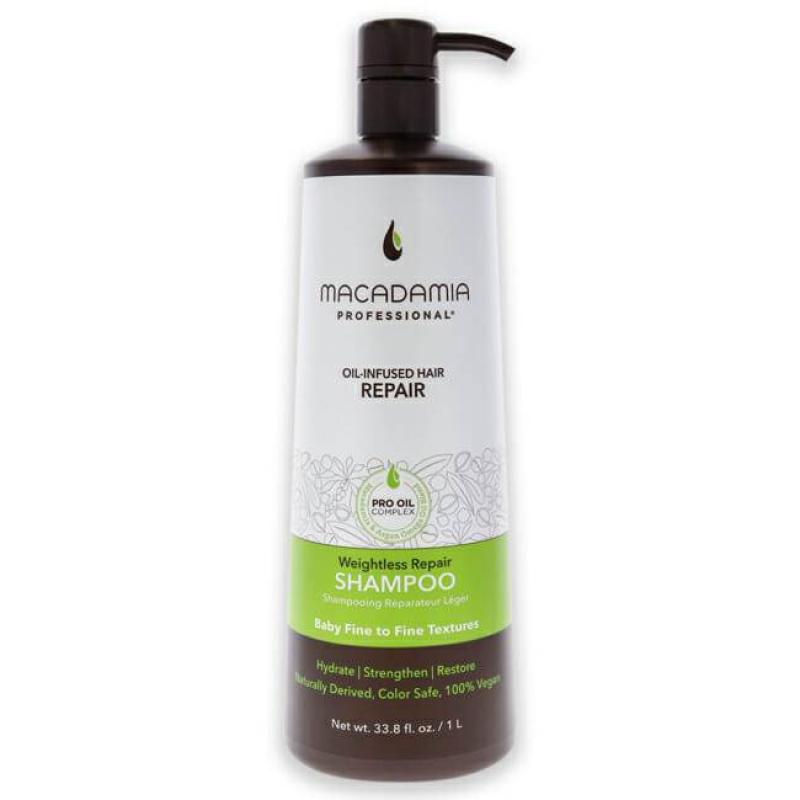 Wightless Repair Shampoo by Macadamia Oil for Unisex - 33.8 oz Shampoo