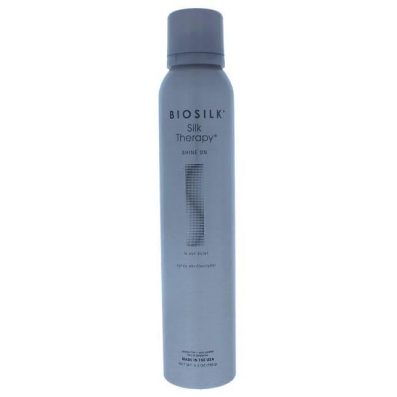 Silk Therapy Shine On by Biosilk for Unisex - 5.3 oz Hair Spray