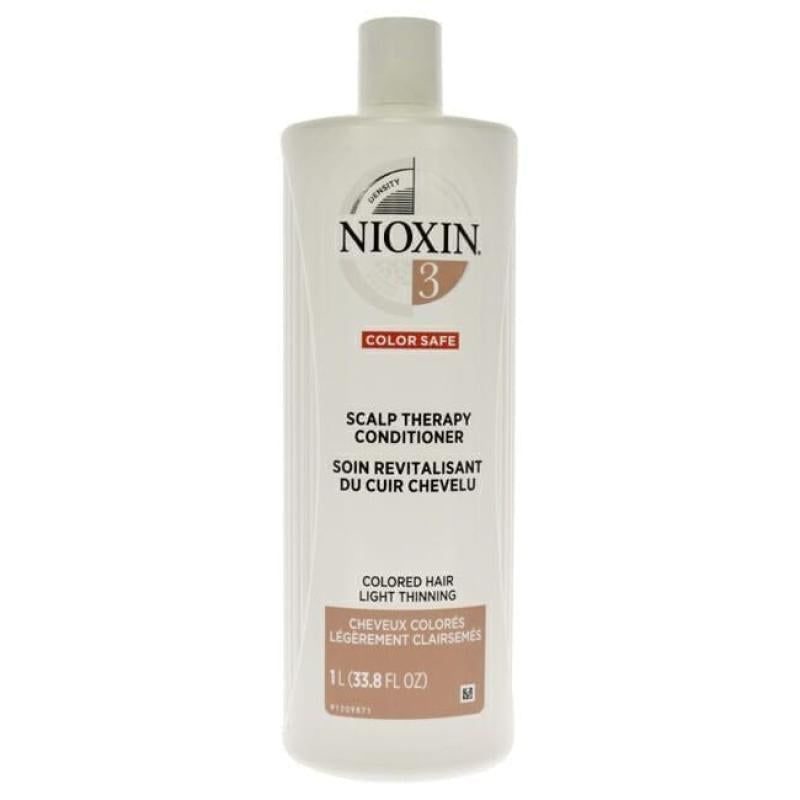 System 3 Scalp Therapy Conditioner by Nioxin for Unisex - 33.8 oz Conditioner