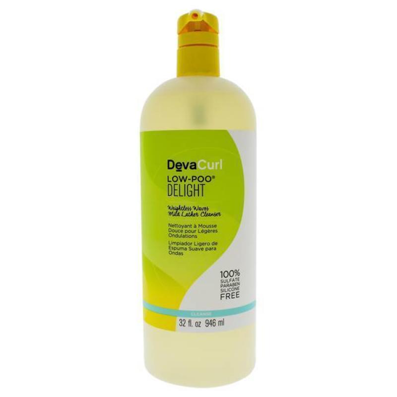 Low-Poo Delight Mild Lather Cleanser by DevaCurl for Unisex - 32 oz Cleanser