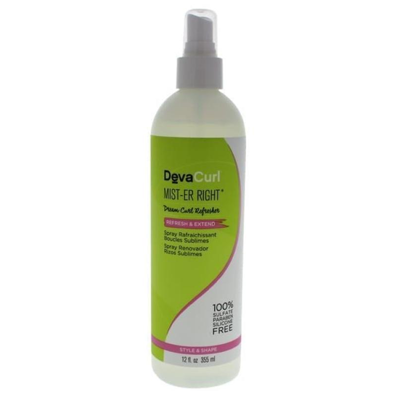 Mist-Er Right Dream Curl Refresherr by DevaCurl for Unisex - 12 oz Spray