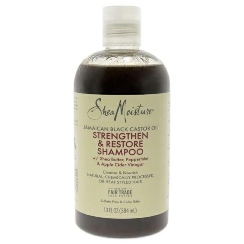 Jamaican Black Castor Oil Strengthen, Grow and Restore Shampoo by Shea Moisture for Unisex - 13 oz Shampoo