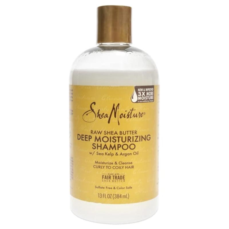 Raw Shea Butter Moisture Retention Shampoo by Shea Moisture for Unisex - 13 oz Shampoo