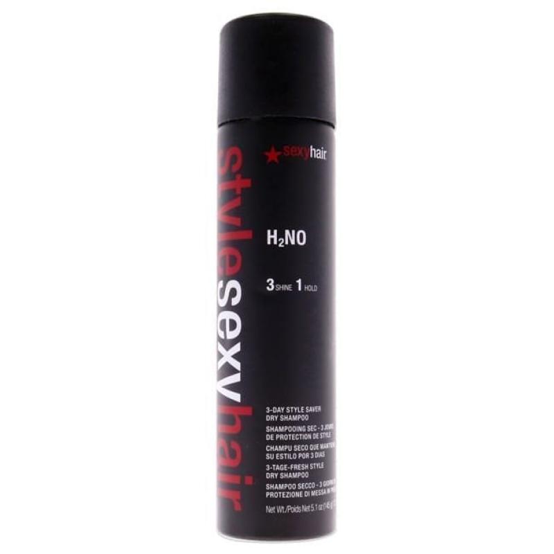 Style Sexy Hair H2NO Dry Shampoo by Sexy Hair for Unisex - 5.1 oz Shampoo