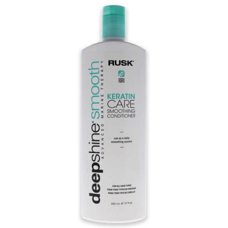 Deepshine Smooth Keratin Care Conditioner by Rusk for Unisex - 12 oz Conditioner