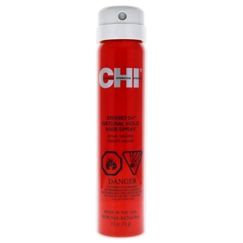 Enviro 54 Natural Hold Hairspray by CHI for Unisex - 2.6 oz Hair Spray