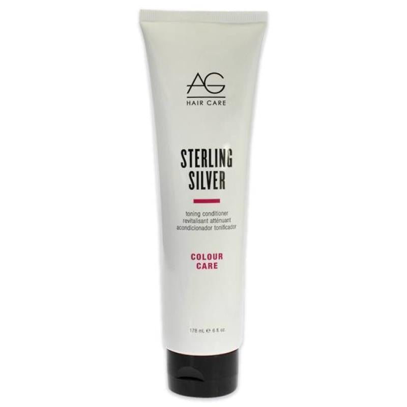 Sterling Silver Toning Conditioner by AG Hair Cosmetics for Unisex - 6 oz Conditioner