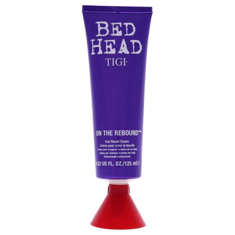 Bed Head On The Rebound Curl Recall Cream by TIGI for Unisex - 4.22 oz Cream