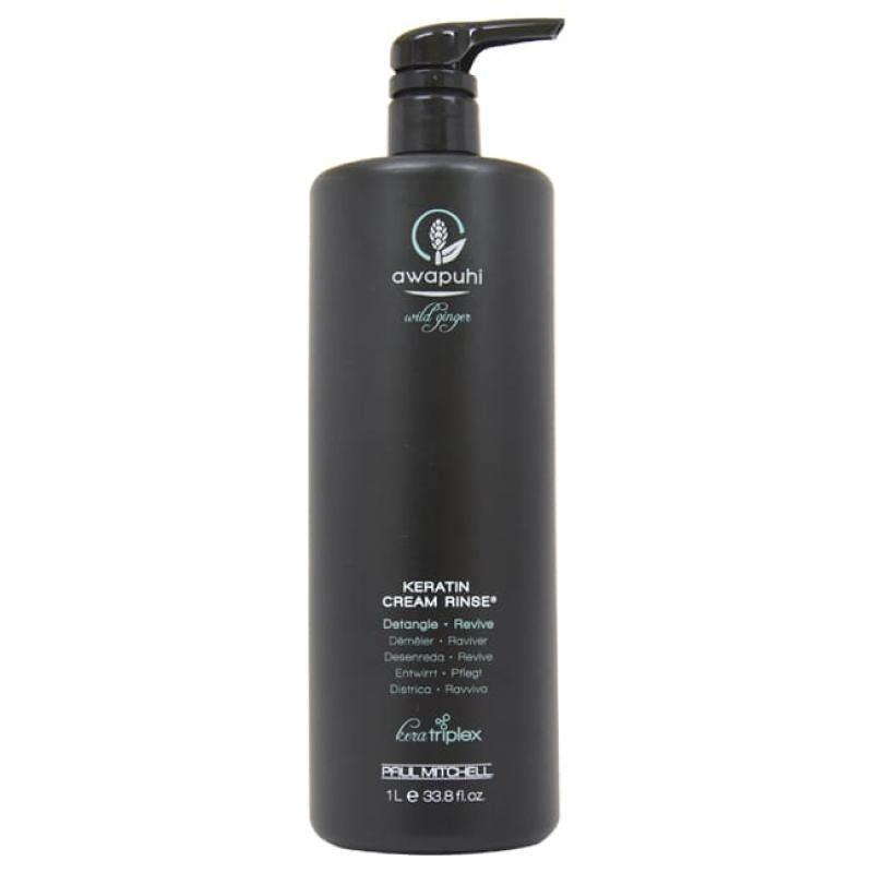 Awapuhi Wild Ginger Keratin Cream Rinse by Paul Mitchell for Unisex - 33.8 oz Conditioner