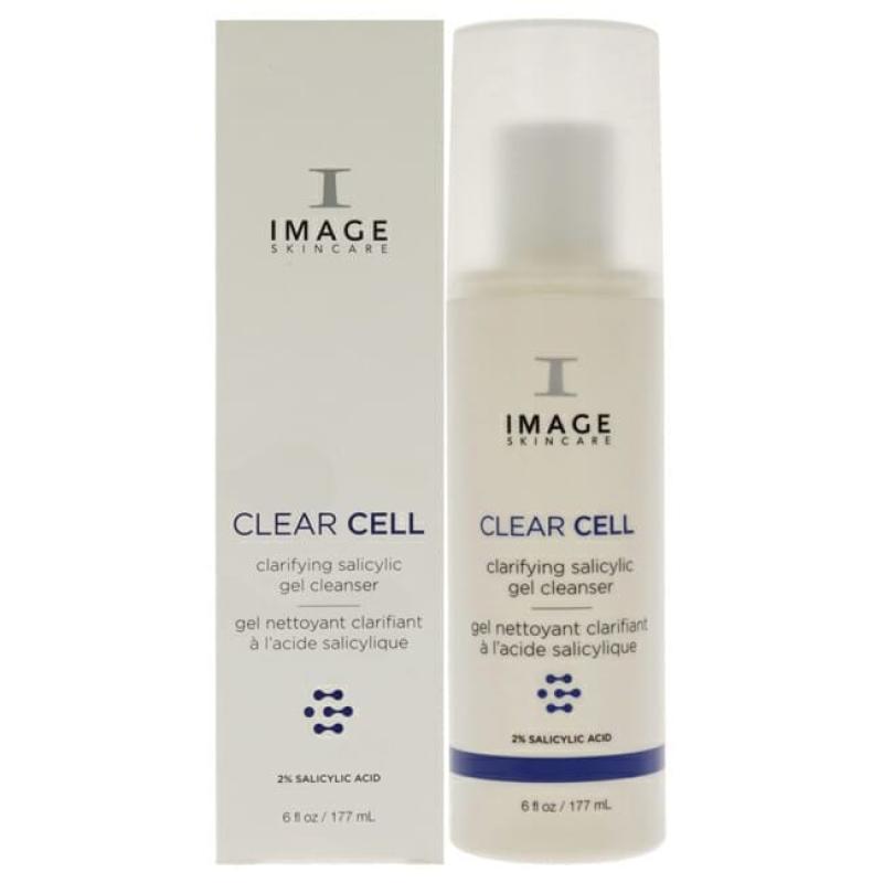 Clear Cell Salicylic Gel Cleanser by Image for Unisex - 6 oz Cleanser