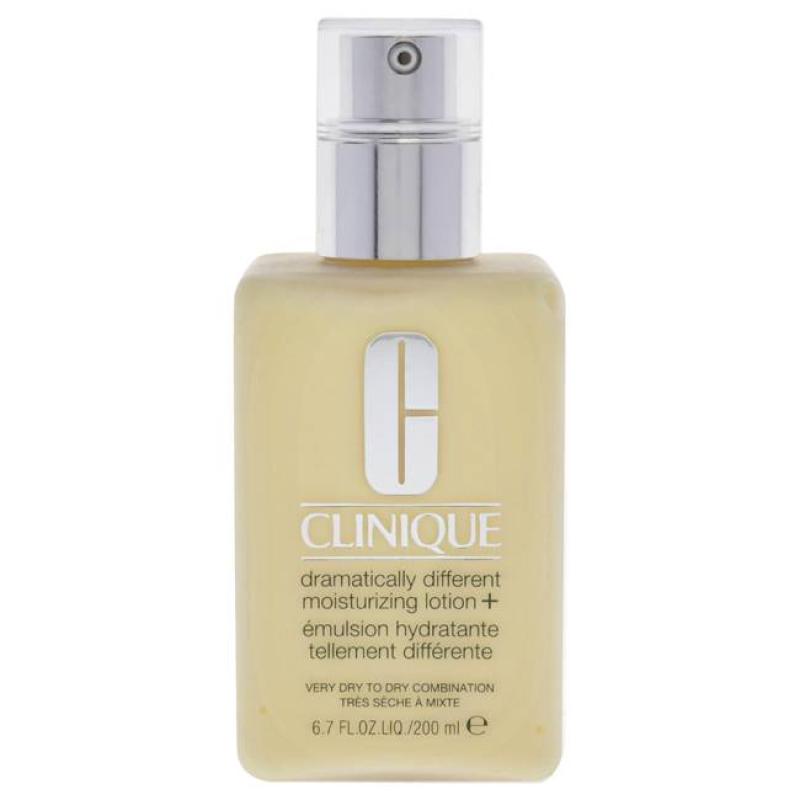 Dramatically Different Moisturizing Lotion Plus - Very Dry To Dry Combination Skin by Clinique for Unisex - 6.7 oz Moisturizer