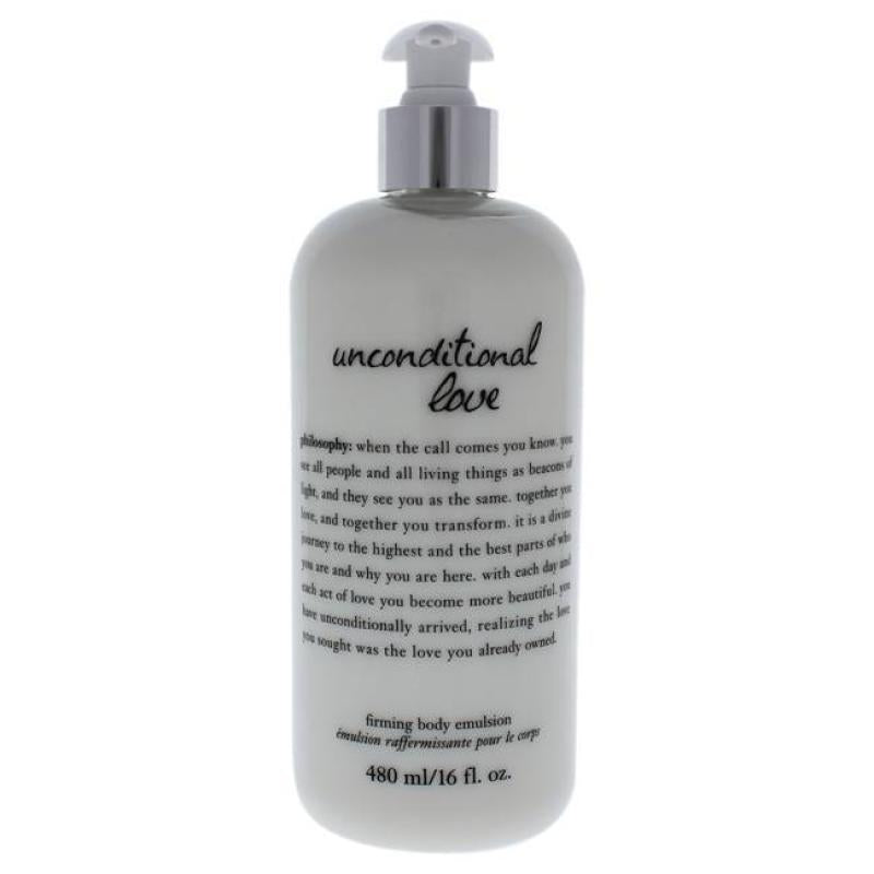 Unconditional Love Firming Body Emulsion by Philosophy for Unisex - 16 oz Body Emulsion