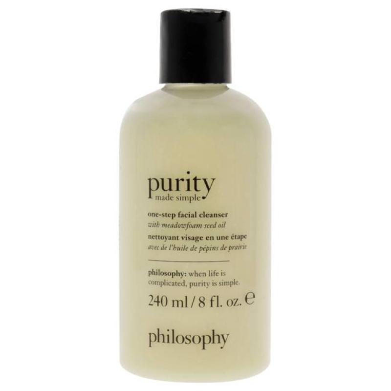 Purity Made Simple One Step Facial Cleanser by Philosophy for Unisex - 8 oz Cleanser