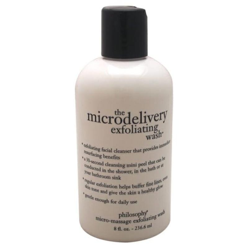 The Microdelivery Daily Exfoliating Wash by Philosophy for Unisex - 8 oz Cleanser