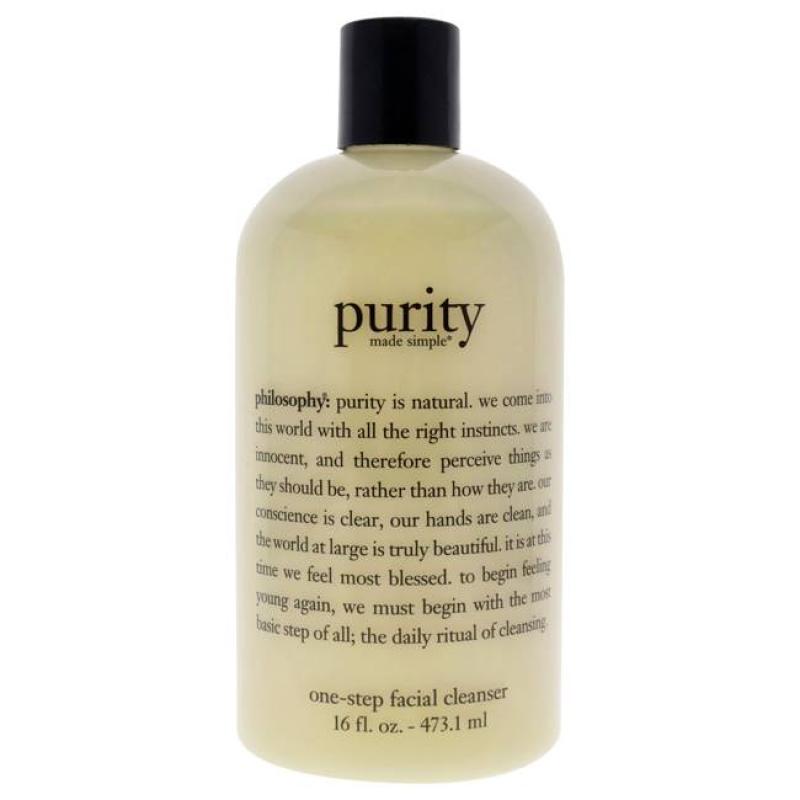 Purity Made Simple One-Step Facial Cleanser by Philosophy for Unisex - 16 oz Cleanser