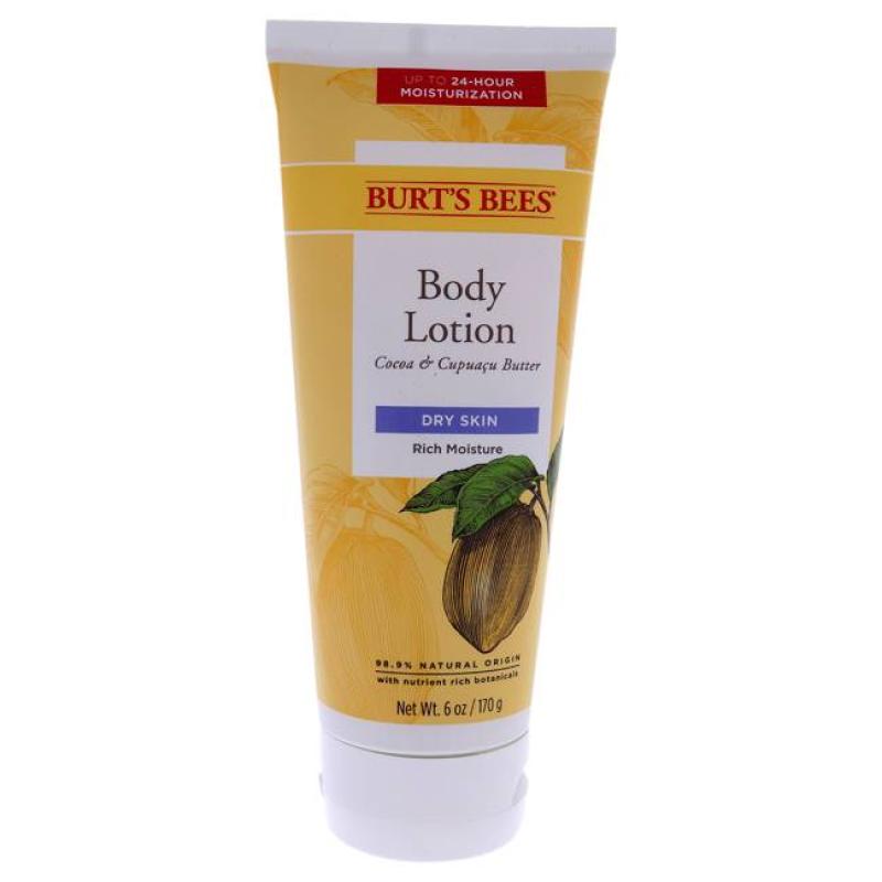 Cocoa and Cupuacu Butters Body Lotion by Burts Bees for Unisex - 6 oz Body Lotion