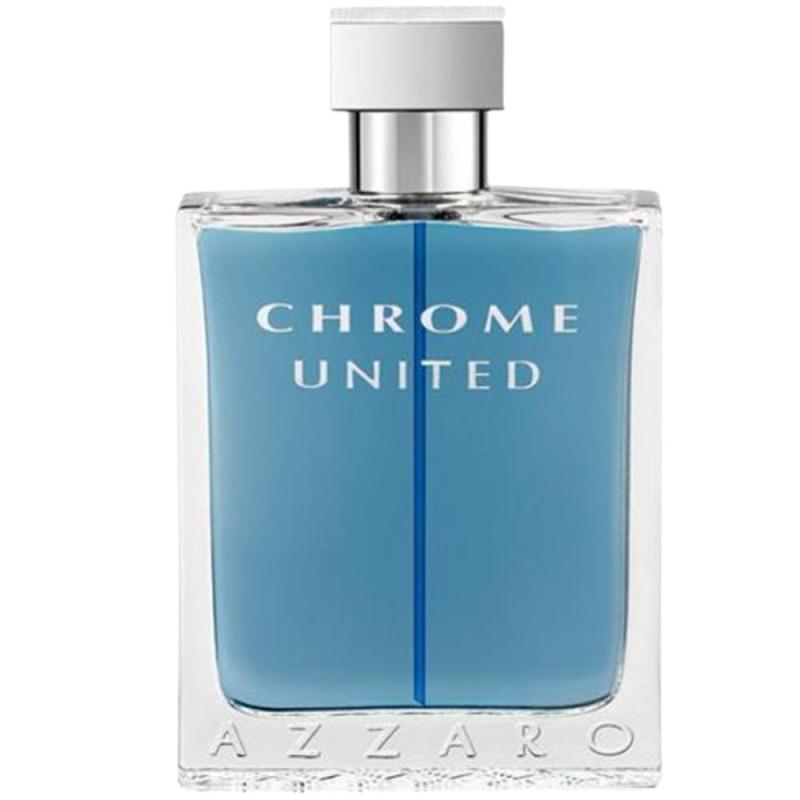 Azzaro Chrome United  Eau De Toilette For Men 3.4 oz / 100 ml