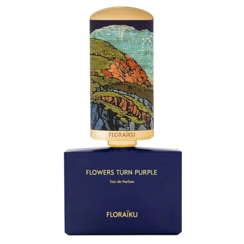 Floraiku Paris Flowers Turn Purple 1.6 oz / 50 ml Eau De Parfum and 10 ml Travel Spray and Purse Spray Coffret