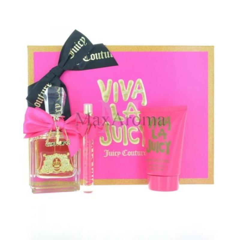 Juicy Couture Viva La Juicy perfume gift set for Women 3 piece gift set for Women