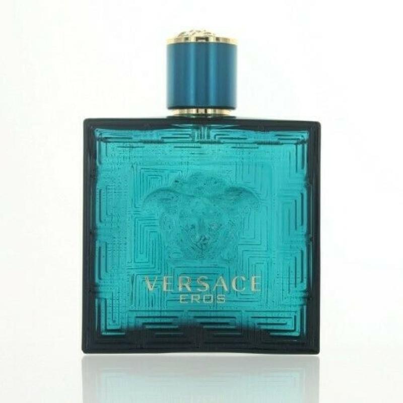 Versace Eros for Men EDT (Tester) NO CAP EDT  ml Spray Tester ( NO CAP) 3.4 oz / 100 ml