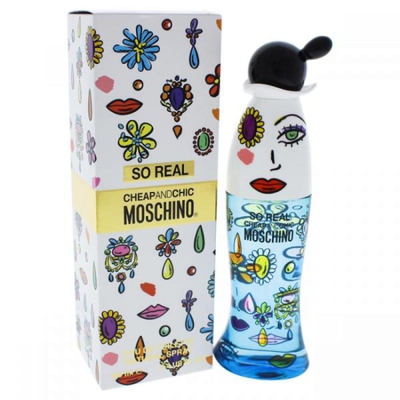 Moschino Cheap And Chic So Real For Women Edt Spray Cheap And Chic So Real By Moschino For Women - 3.4 Oz Edt Spray 3.4 oz / 100 ml