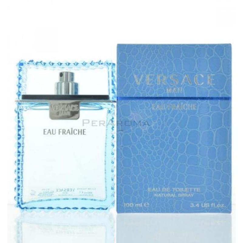 Versace Eau Fraiche for Men EDT  ML Spray 3.4 oz / 100 ml