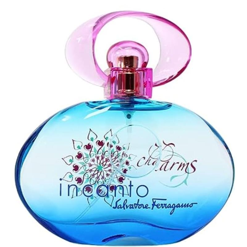 Salvatore Ferragamo Incanto Charms Perfume Eau De Toilette Spray 3.4 oz For Women 3.4 oz / 100 ml