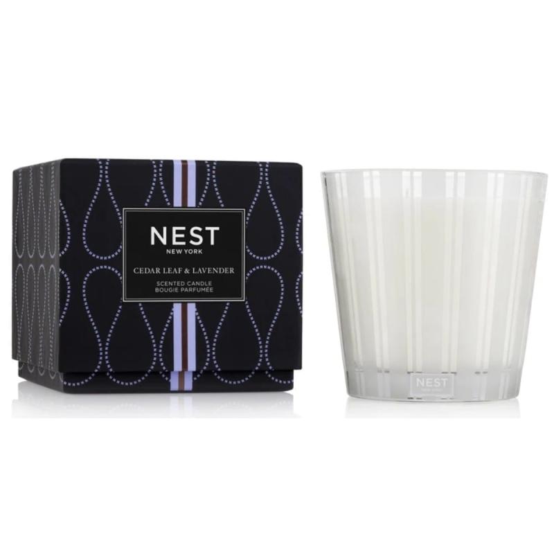 Nest Fragrances Cedar Leaf and Lavender  3-wick  Candle 600 g 21.2 oz