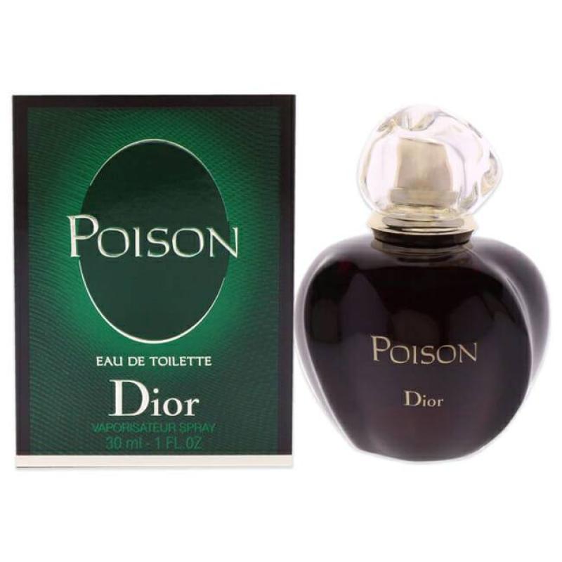 Poison by Christian Dior for Women - 1 oz EDT Spray