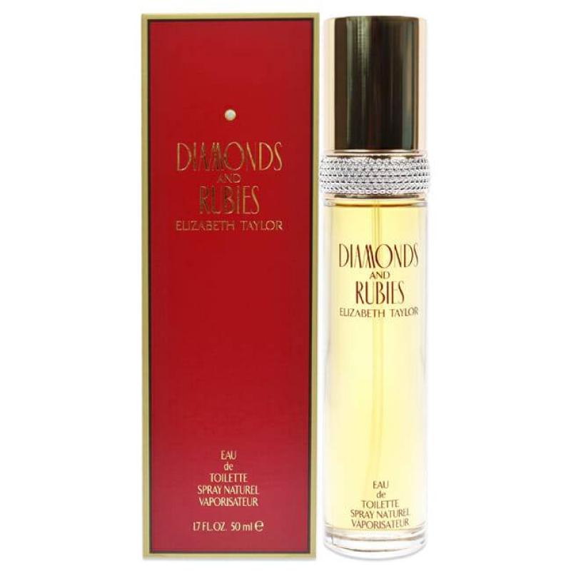 Diamonds and Rubies by Elizabeth Taylor for Women - 1.7 oz EDT Spray