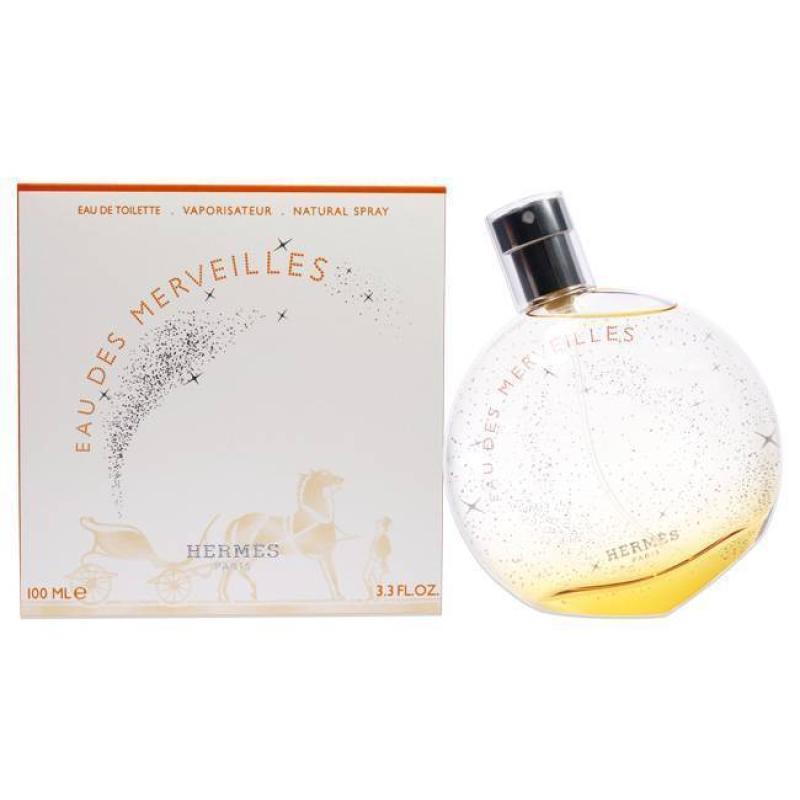 Eau Des Merveilles by Hermes for Women - 3.3 oz EDT Spray