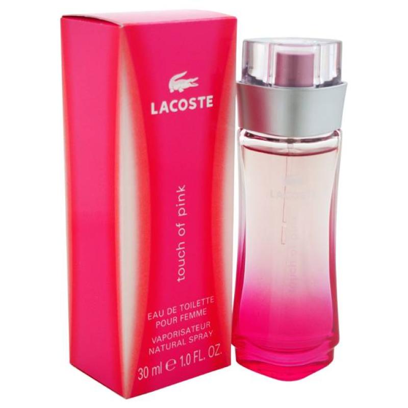 Touch of Pink by Lacoste for Women - 1 oz EDT Spray