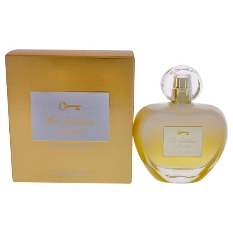 Her Golden Secret by Antonio Banderas for Women - 2.7 oz EDT Spray