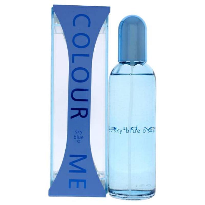 Colour Me Sky Blue by Milton-Lloyd for Women - 3.4 oz EDP Spray