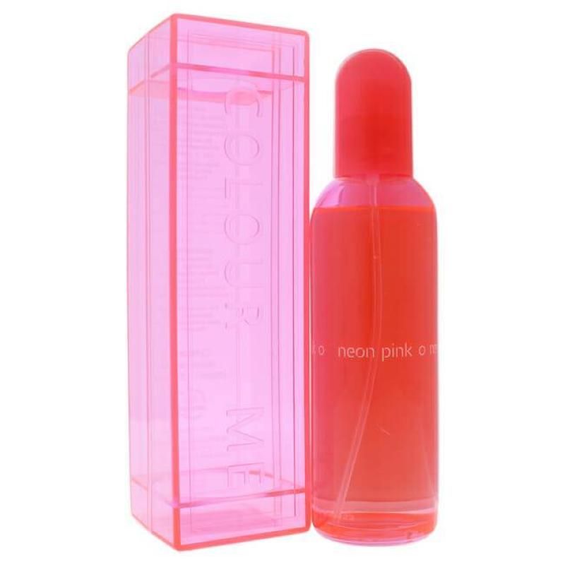 Colour Me Neon Pink by Milton-Lloyd for Women - 3.4 oz EDP Spray
