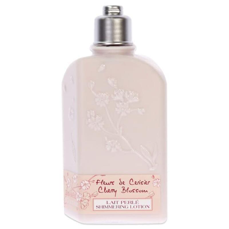 Cherry Blossom Shimmering Lotion by LOccitane for Women - 8.4 oz Body Lotion