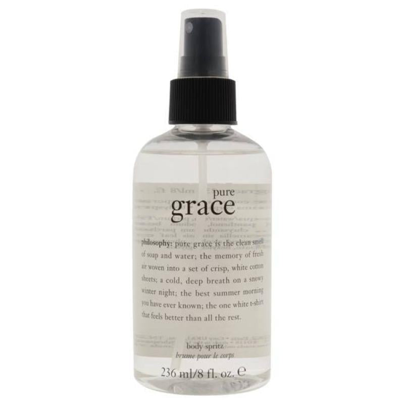 Pure Grace Body Spritz by Philosophy for Women - 8 oz Body Spray