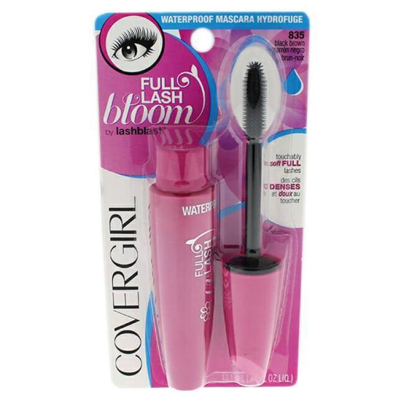 Full Lash Bloom Waterproof Mascara - # 835 Black Brown by CoverGirl for Women - 0.44 oz Mascara